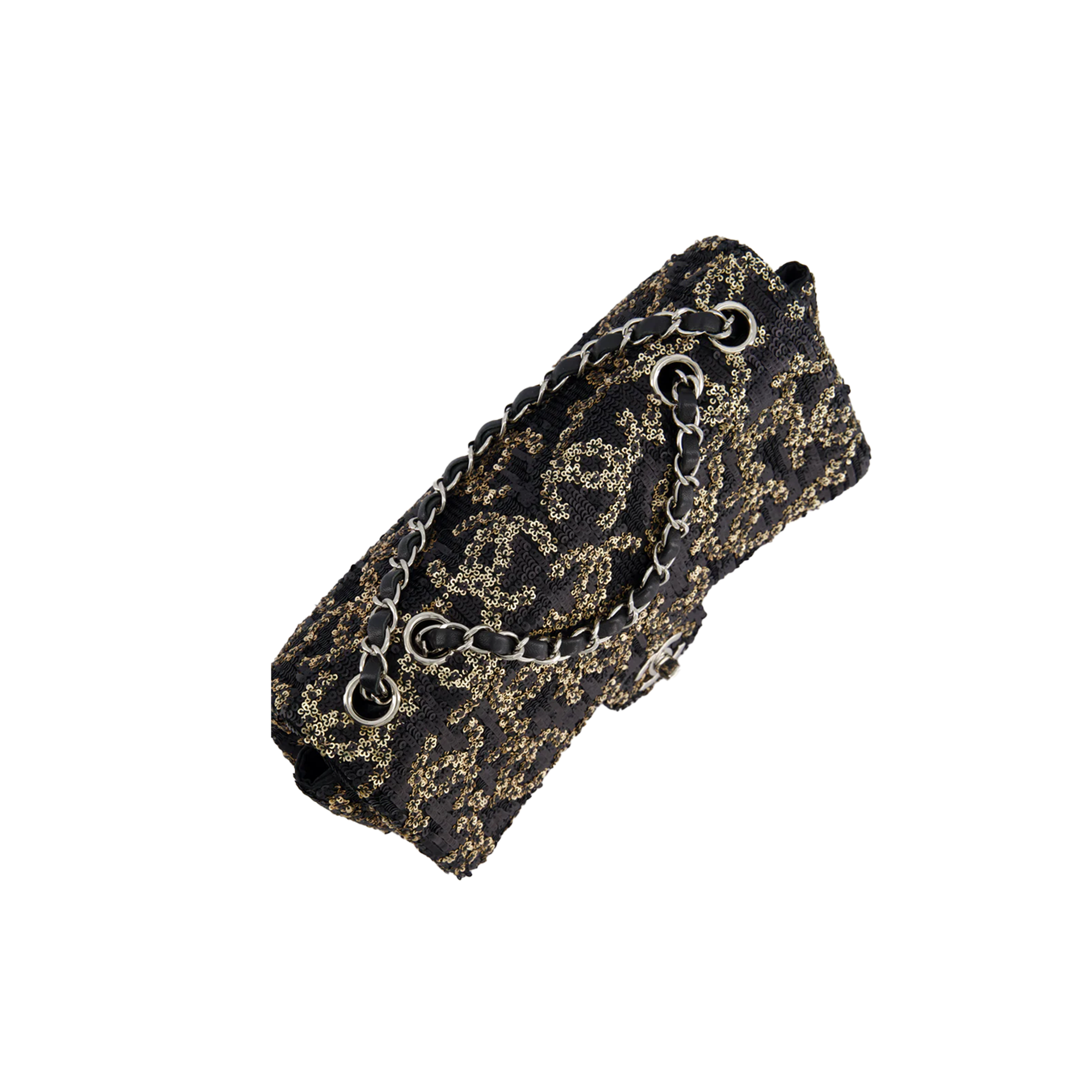 Chanel Medium CC Logo Sequin Flap (2019)