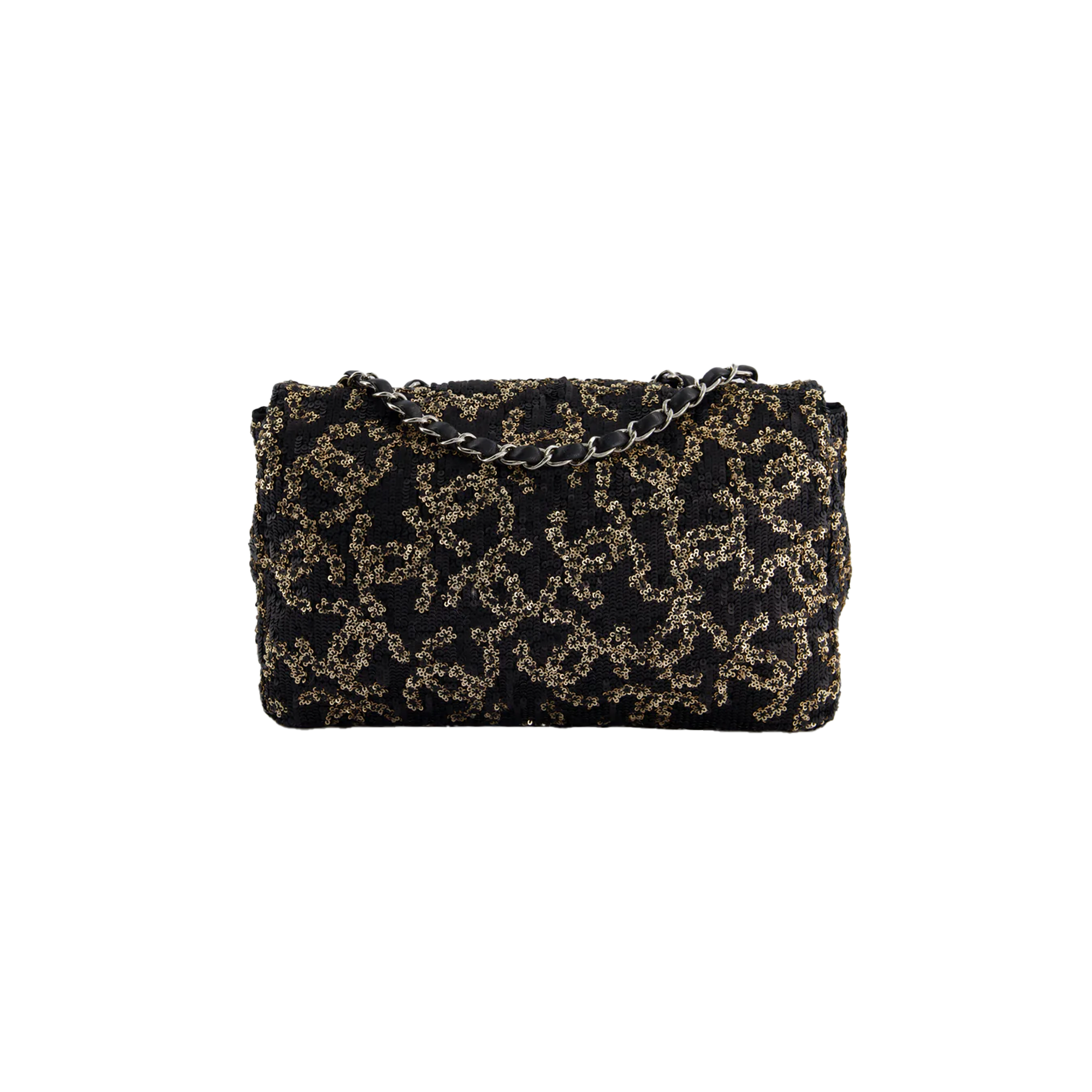 Chanel Medium CC Logo Sequin Flap (2019)