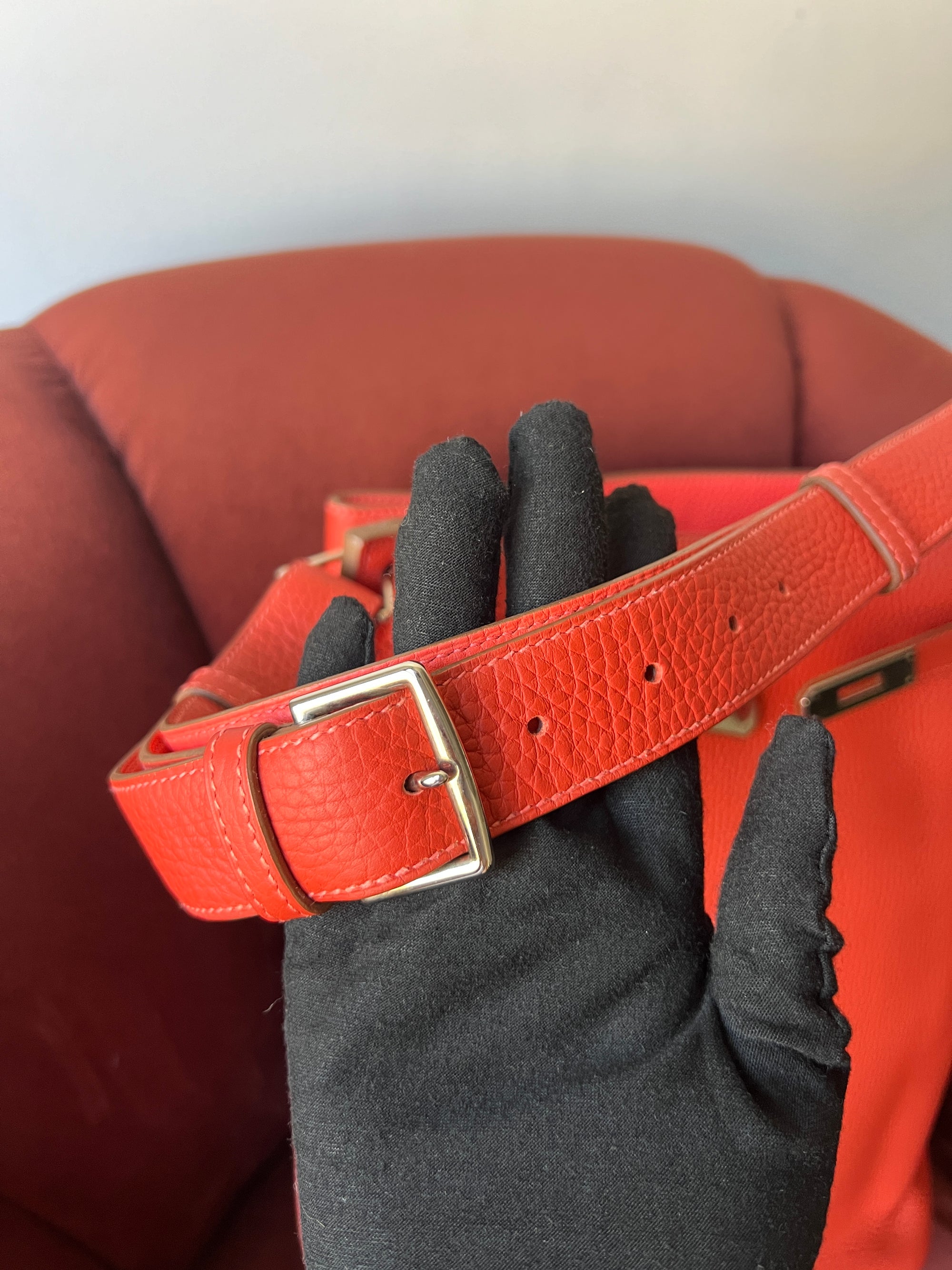 Hermès So Kelly 26 In Sanguine Togo (2014)