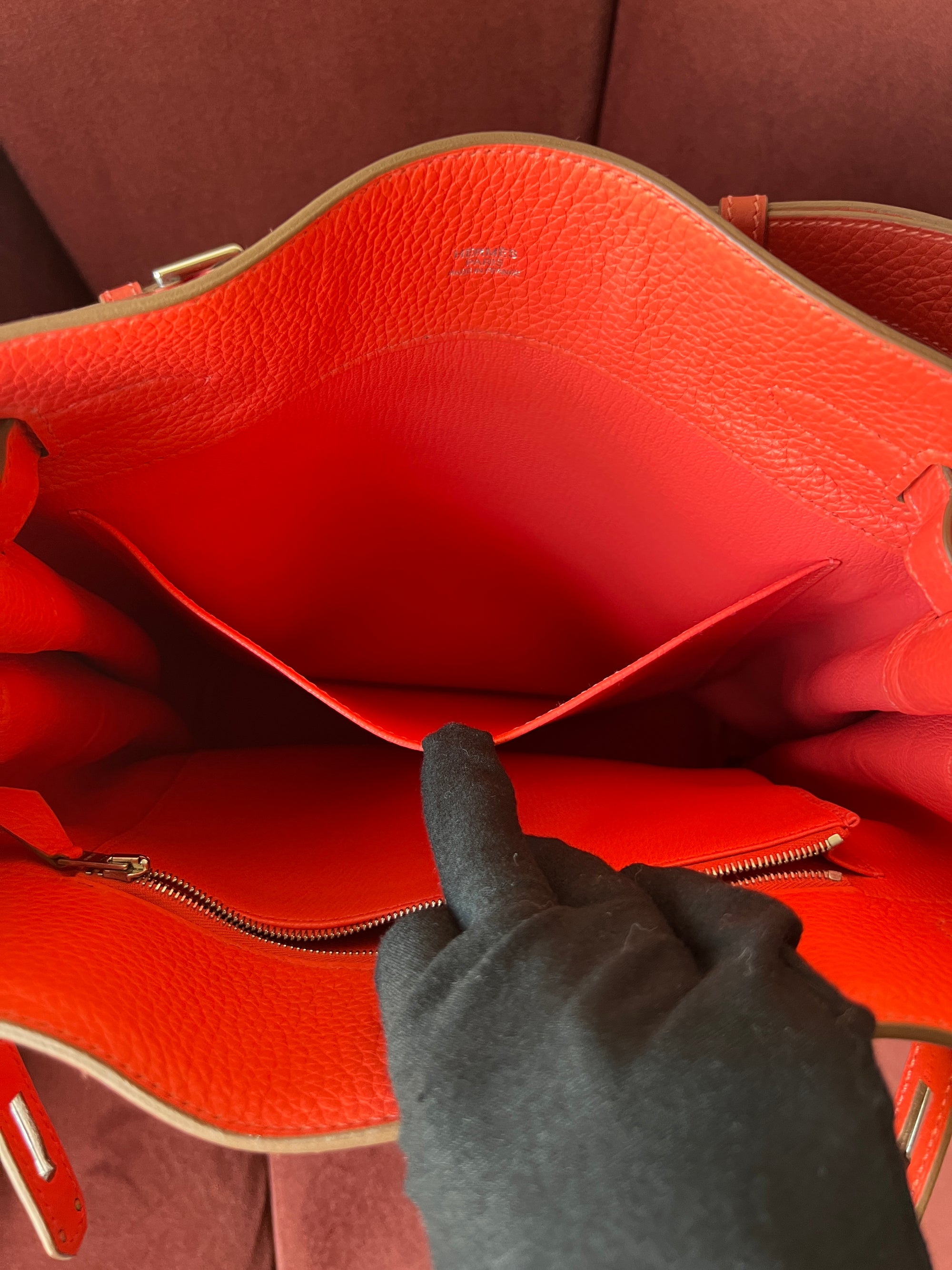 Hermès So Kelly 26 In Sanguine Togo (2014)