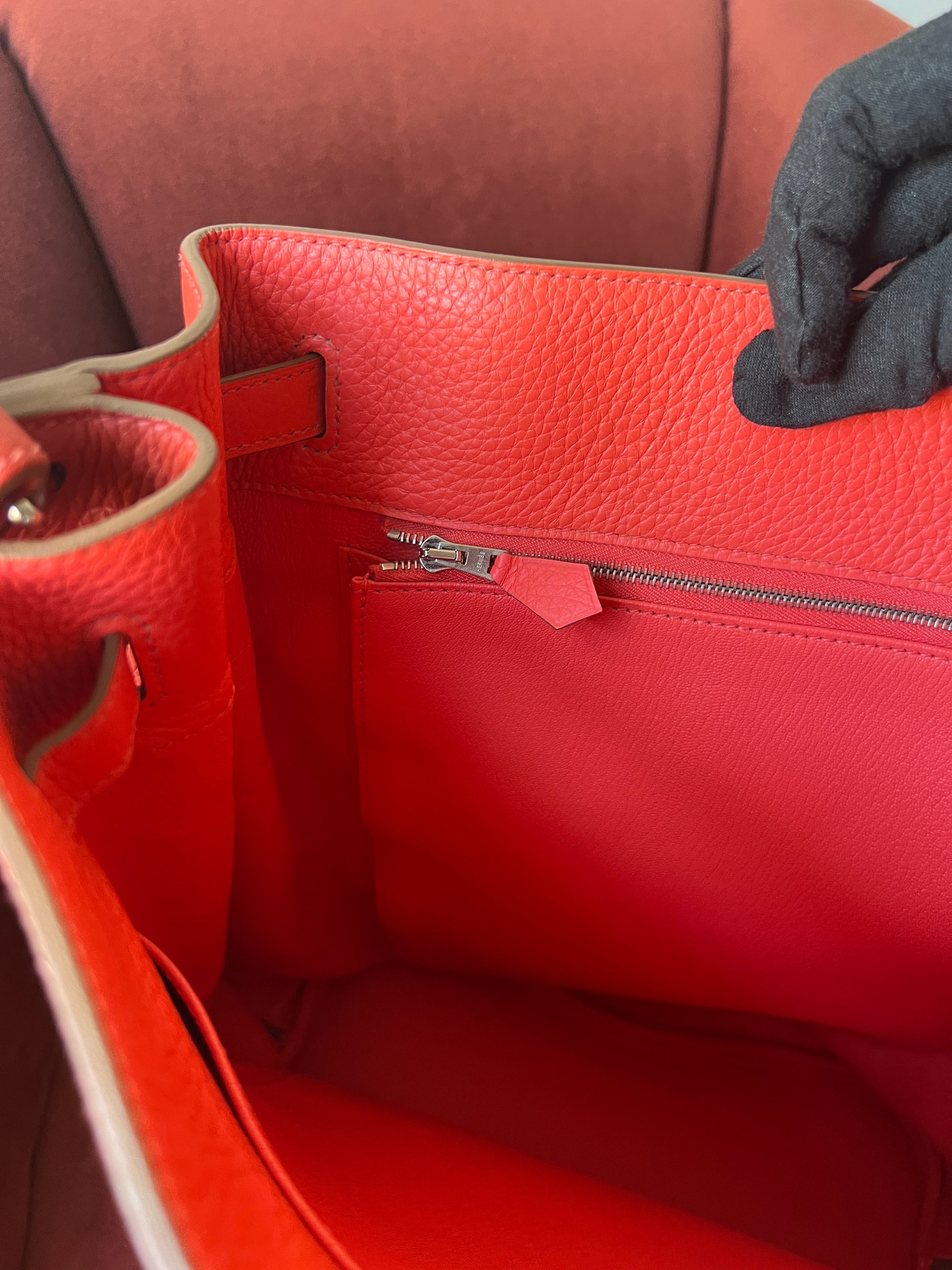 Hermès So Kelly 26 In Sanguine Togo (2014)
