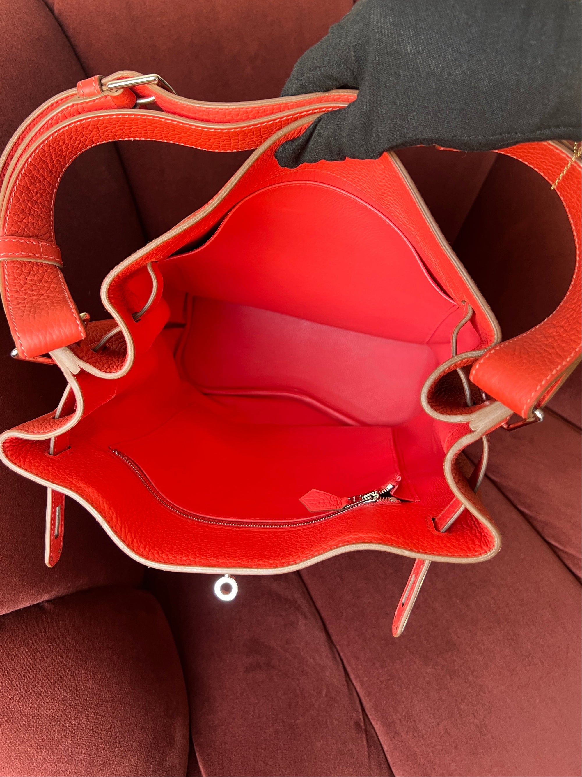 Hermès So Kelly 26 In Sanguine Togo (2014)