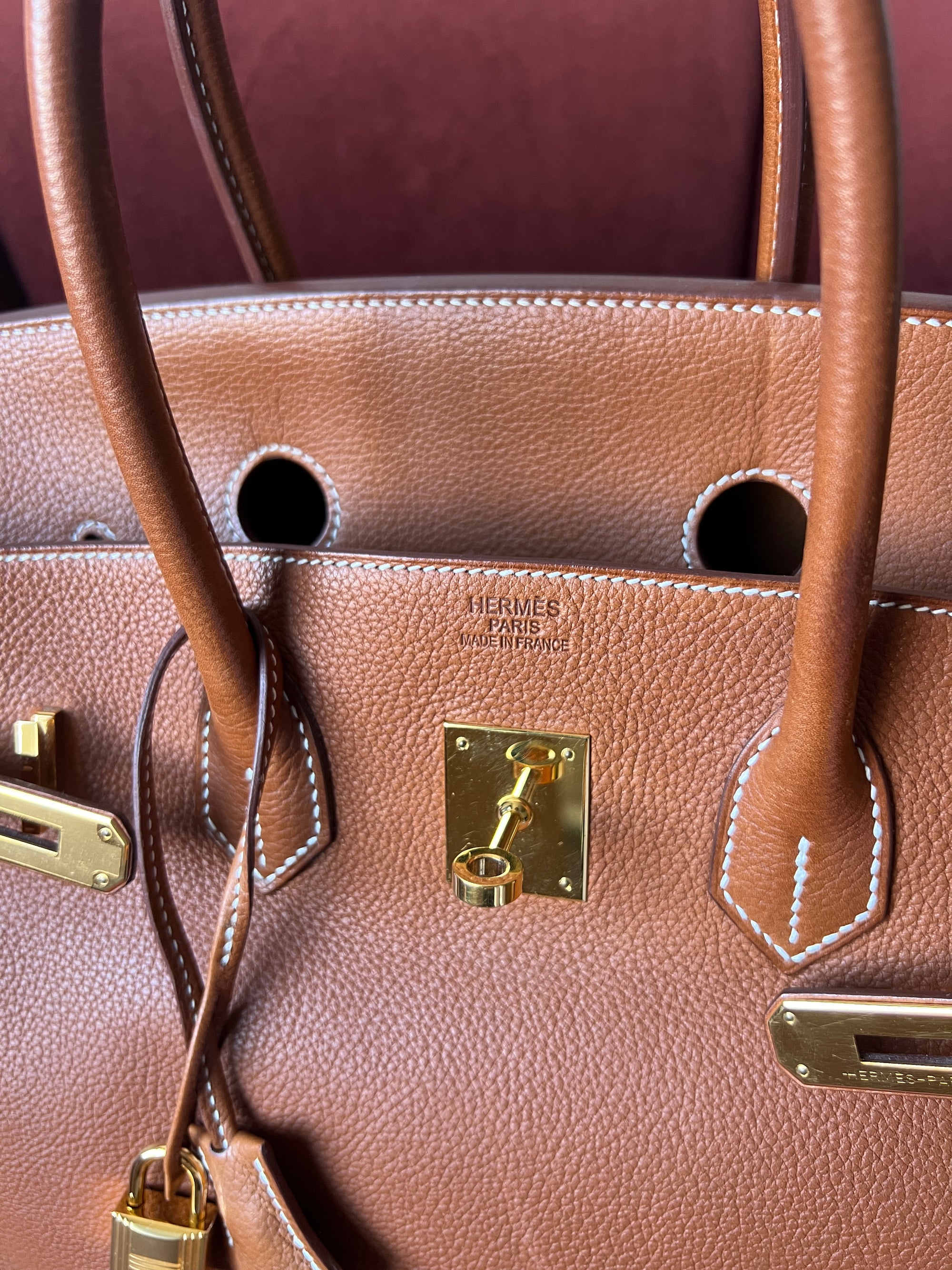Hermès Birkin 35 In Fauve Barenia (2018)
