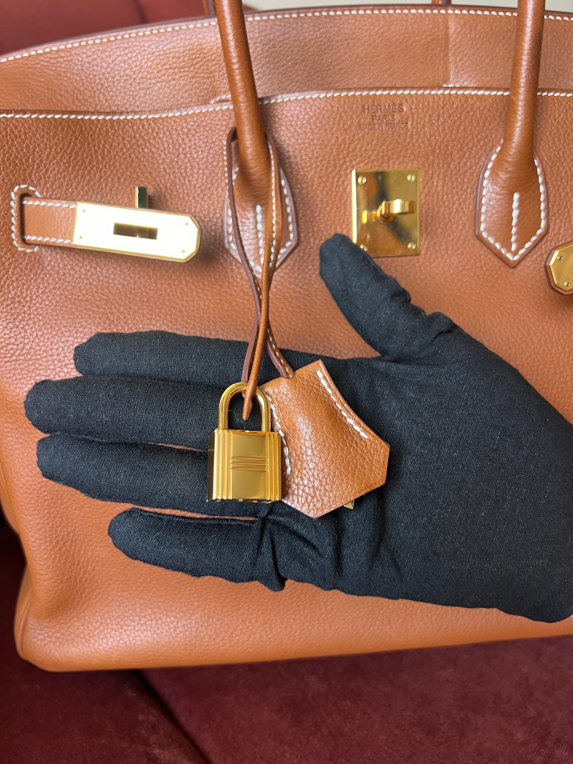 Hermès Birkin 35 In Fauve Barenia (2018)