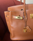 Hermès Birkin 35 In Fauve Barenia (2018)