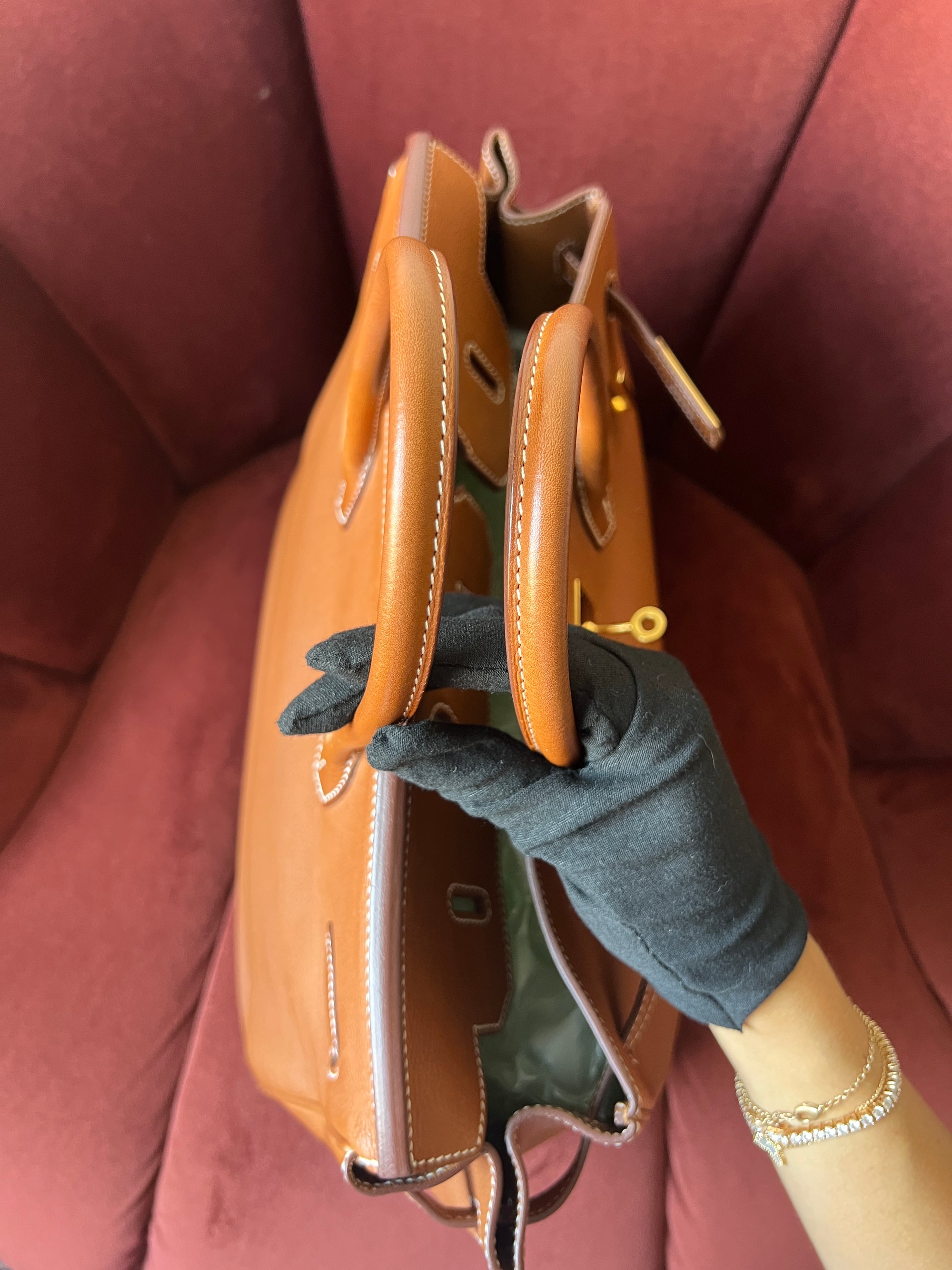 Hermès Birkin 35 In Fauve Barenia (2018)