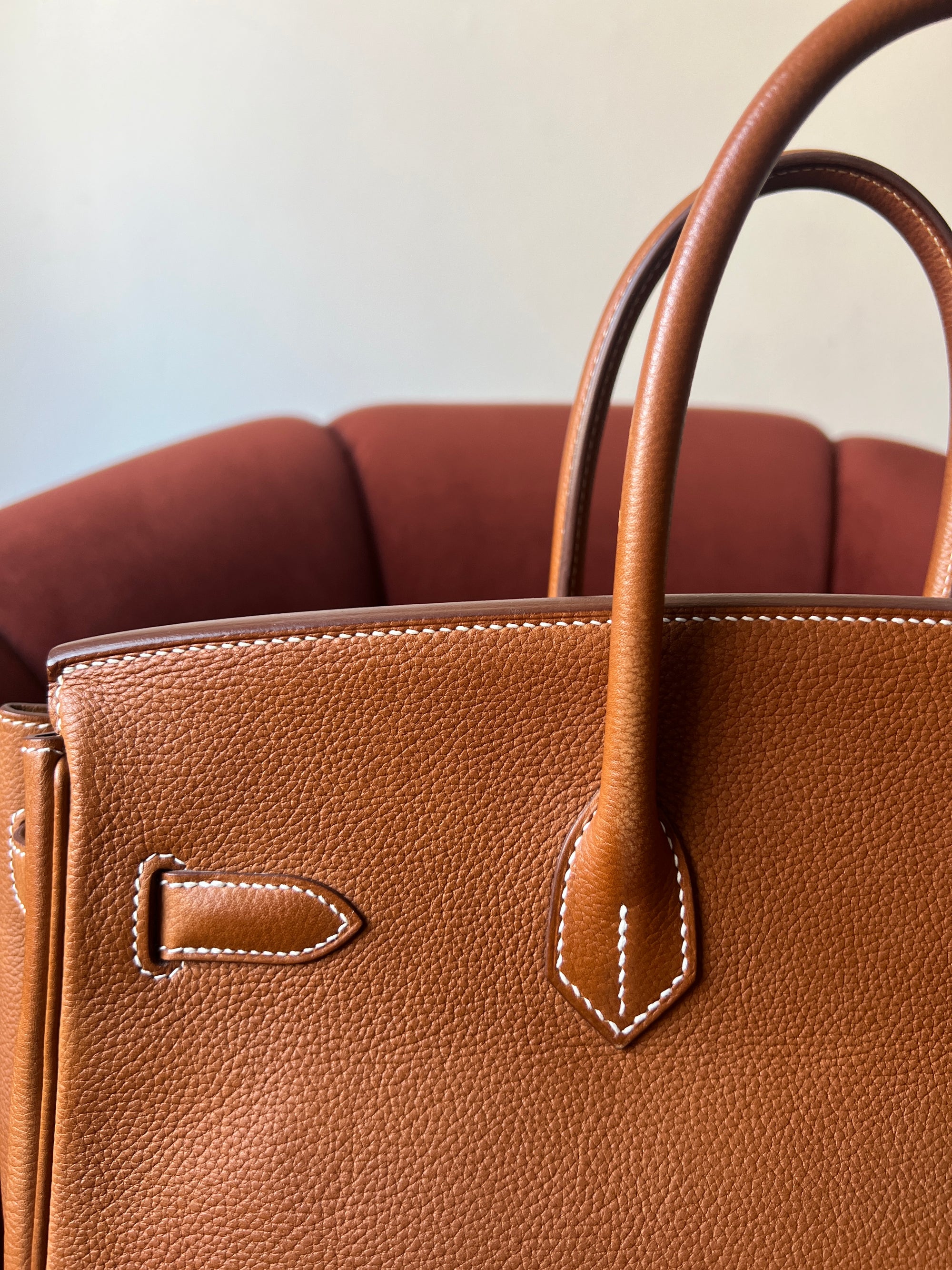 Hermès Birkin 35 In Fauve Barenia (2018)
