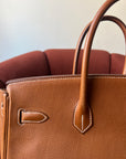 Hermès Birkin 35 In Fauve Barenia (2018)