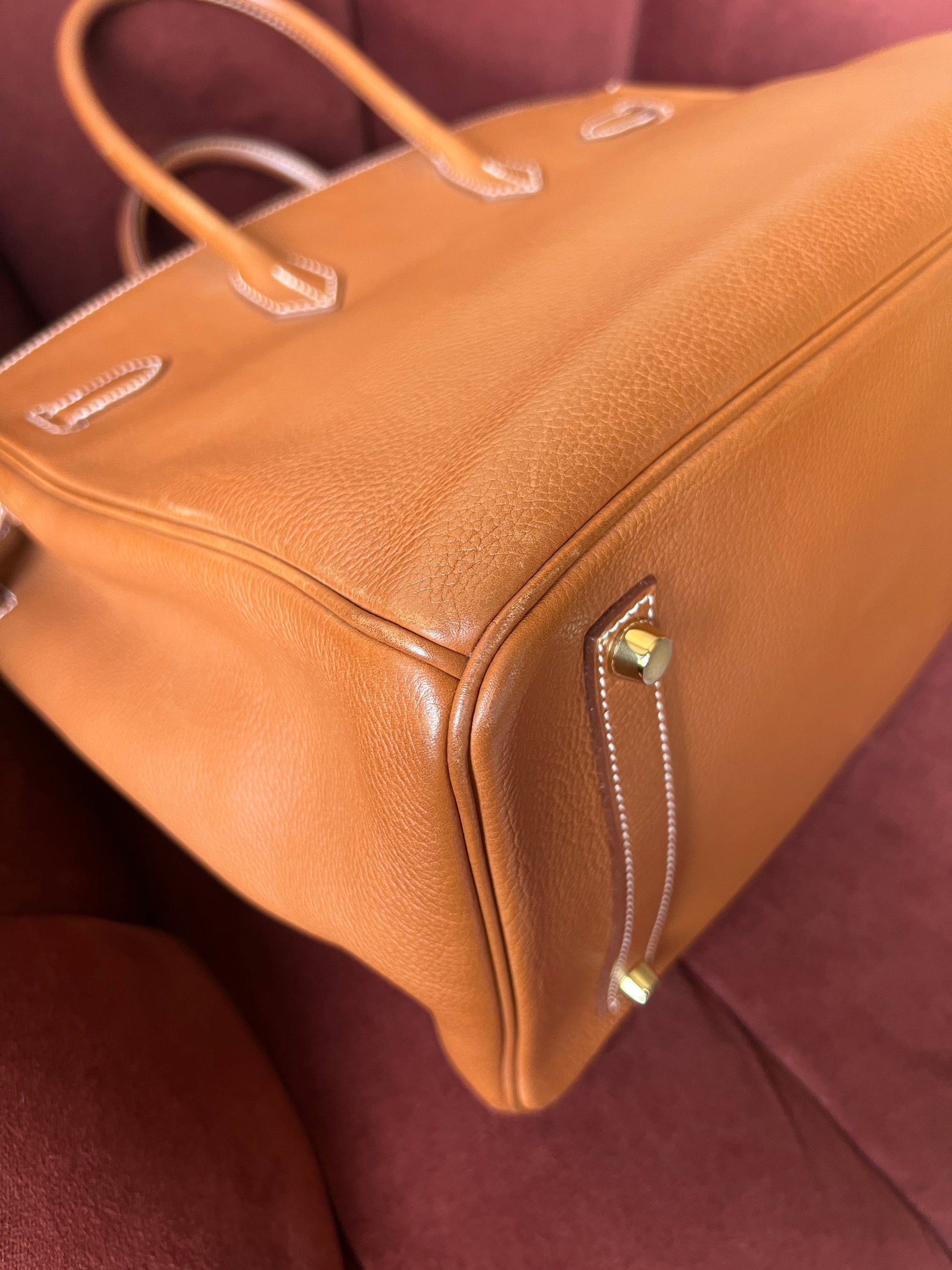 Hermès Birkin 35 In Fauve Barenia (2018)