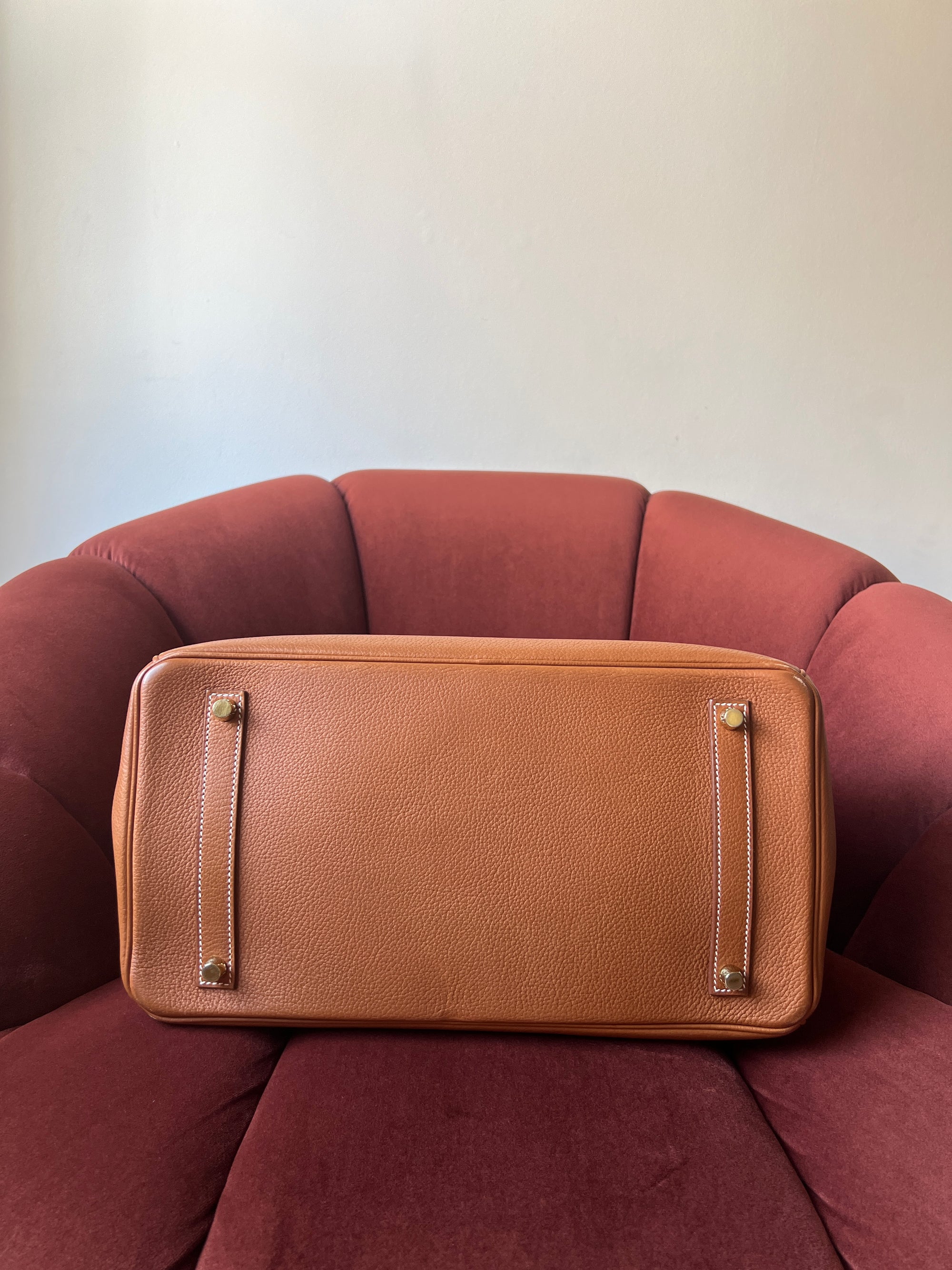 Hermès Birkin 35 In Fauve Barenia (2018)