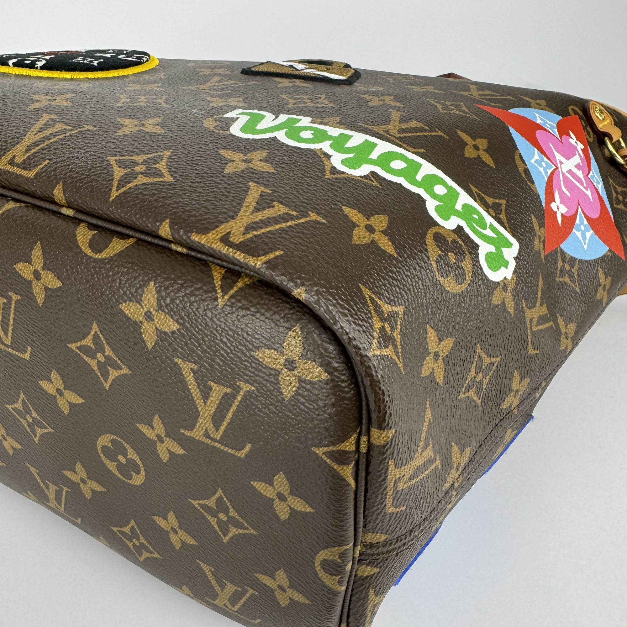 Louis Vuitton Limited Edition Patches Neverfull MM