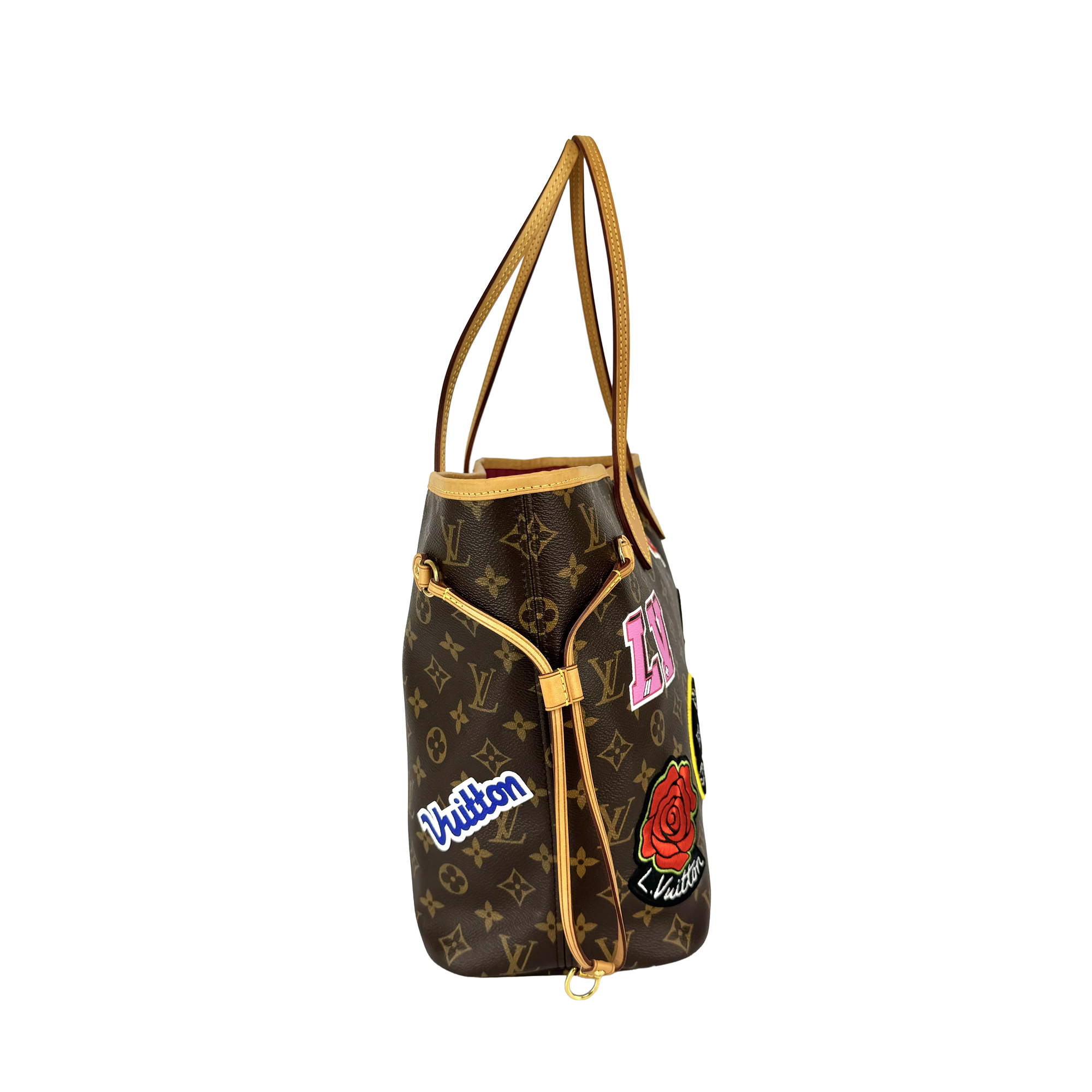 Louis Vuitton Limited Edition Patches Neverfull MM